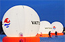 Ballondisplays Vattenfall